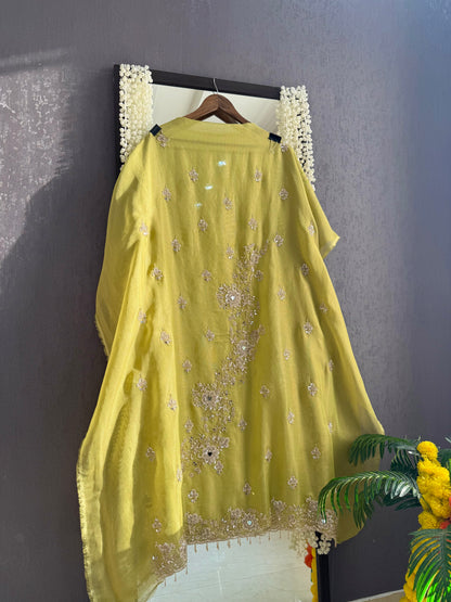 Luxurious hearts handwork suit