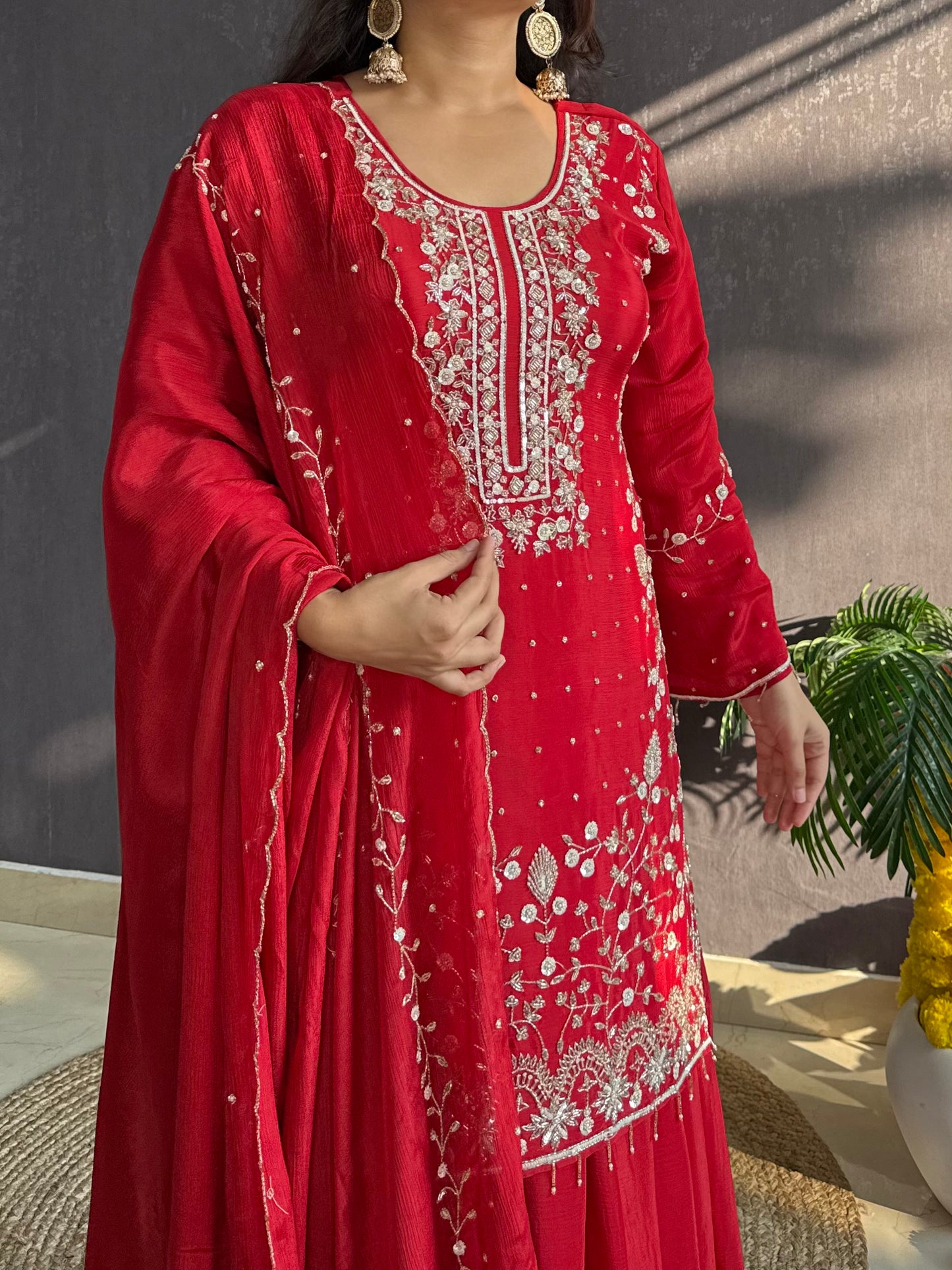Handwork Lehenga set