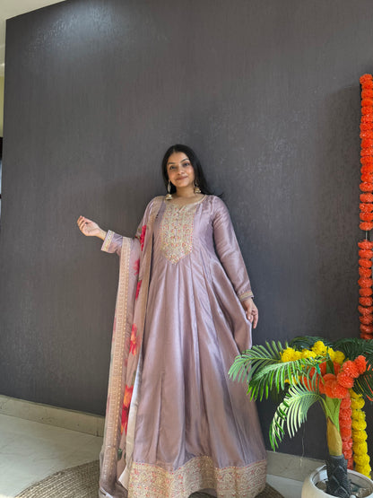 kalidaar designer Anarkali set