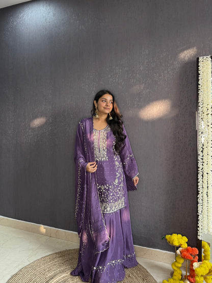 Handwork Lehenga set
