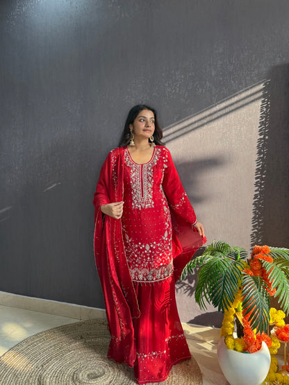 Handwork Lehenga set