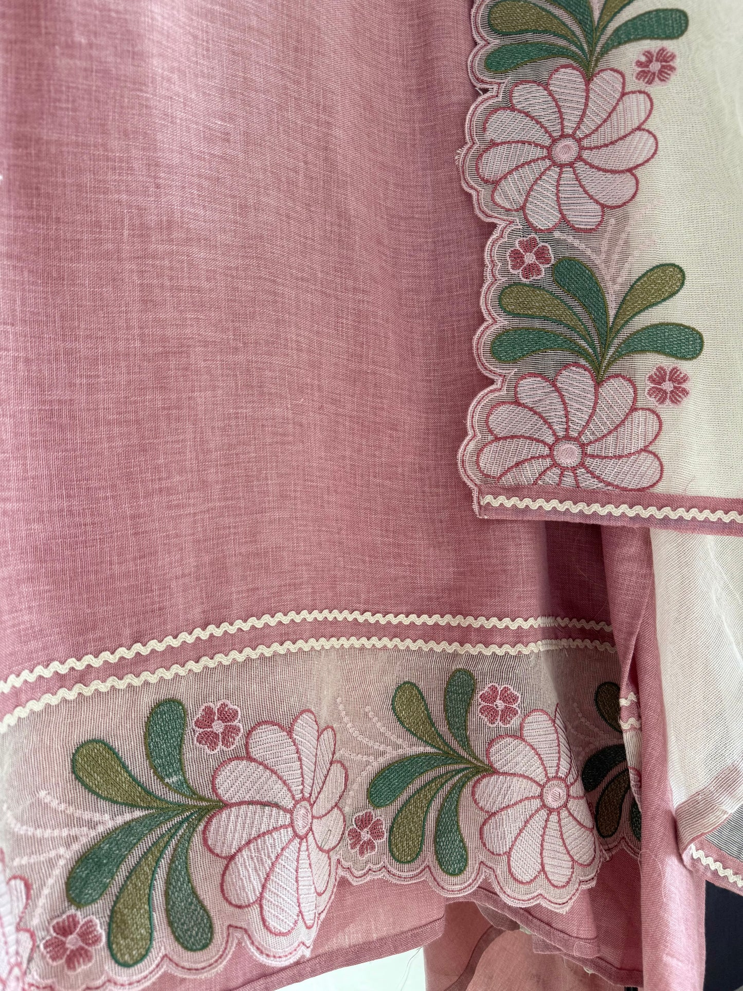 Premium Linen floral suit