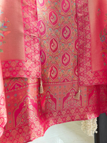 Meenakari Benarsi Peacock suit