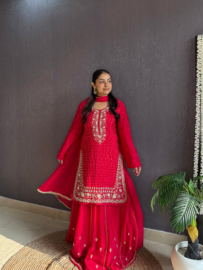 Handwork Lehenga set