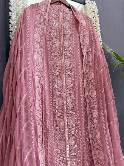 Lucknowi handwork suit