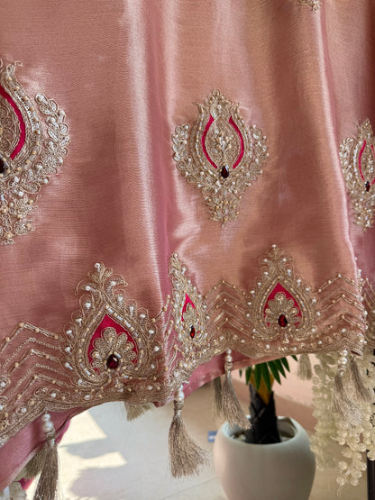 Luxurious bejewelled suit