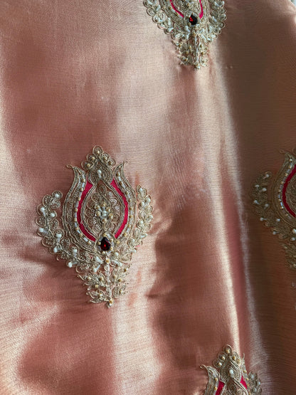 Luxurious bejewelled suit