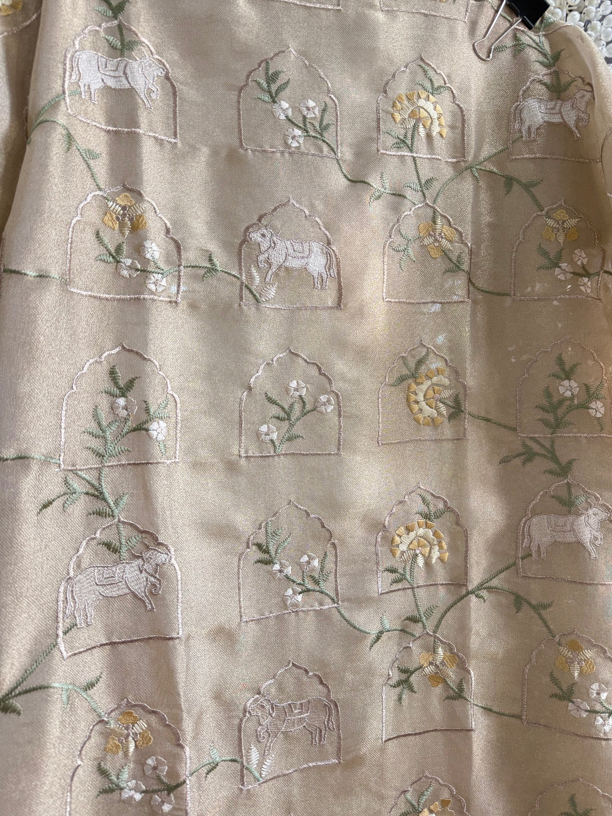 Luxurious Tissue Silk pichwai suit