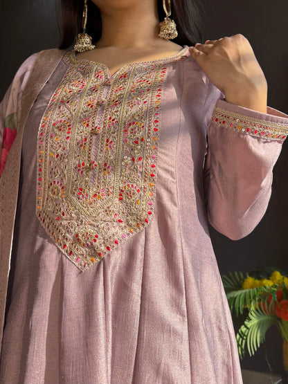 kalidaar designer Anarkali set
