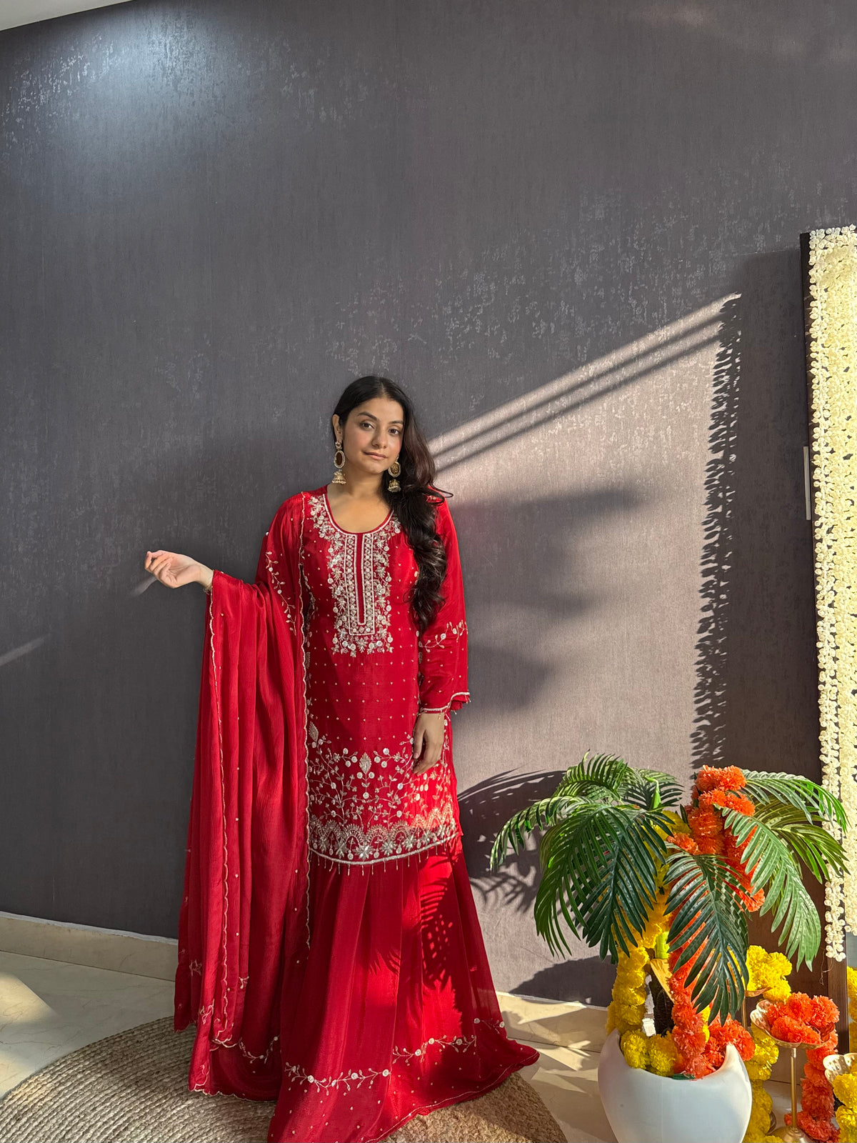 Handwork Lehenga set