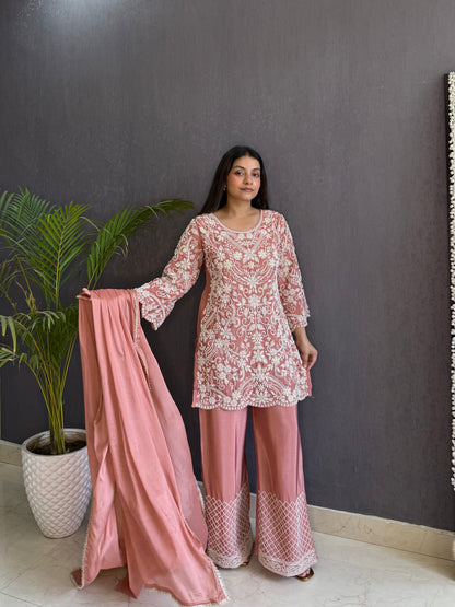 Handwork sharara set