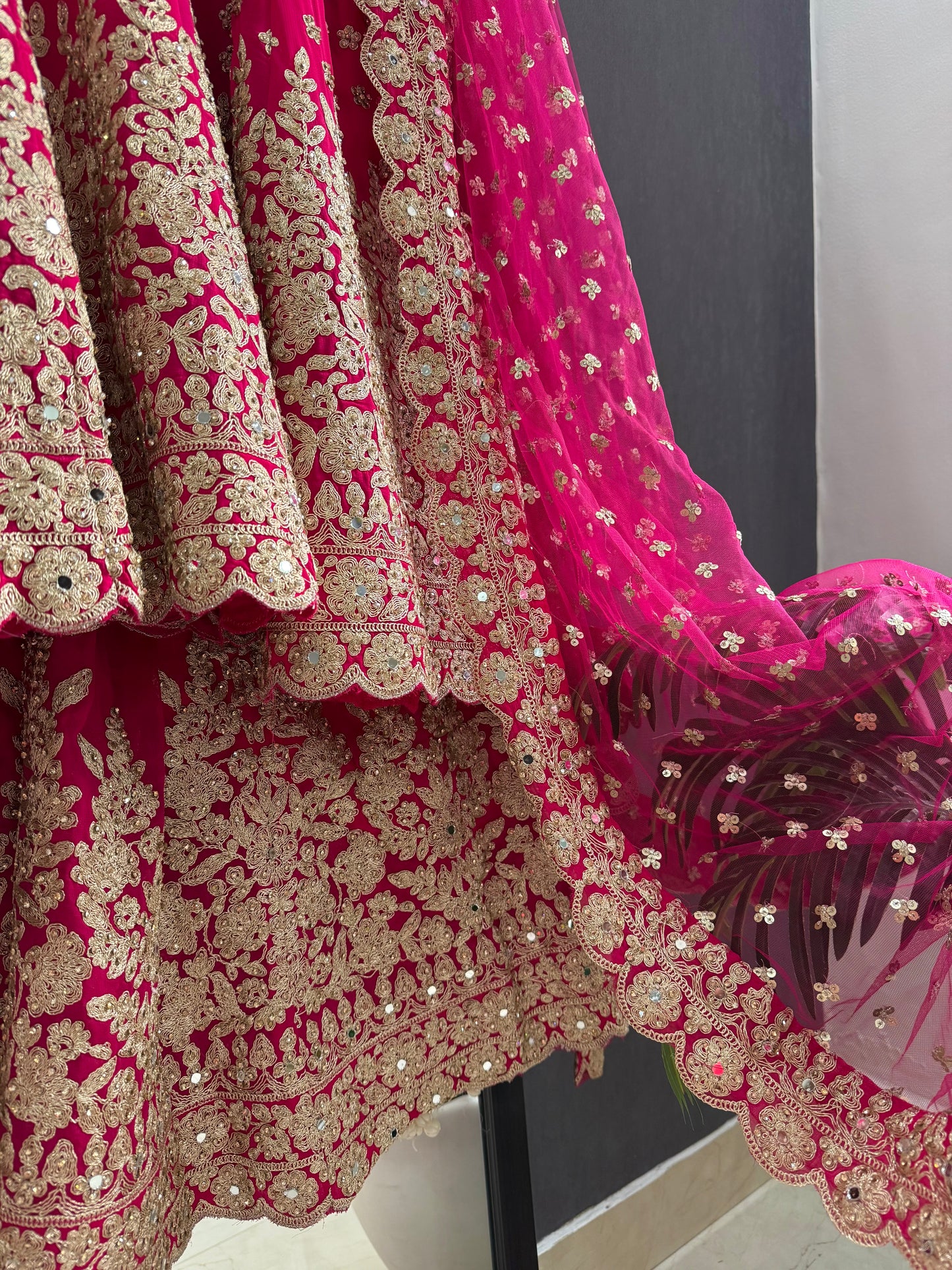 Luxurious Anarkali sharara set