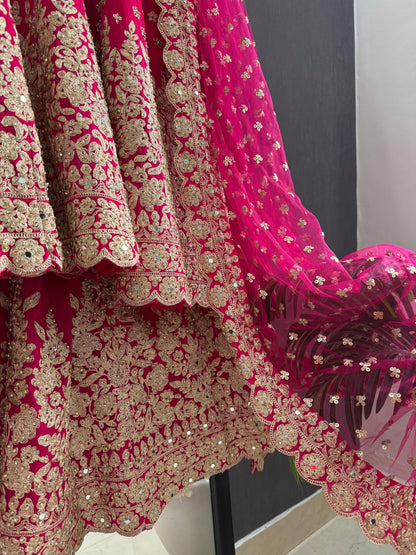 Luxurious Anarkali sharara set