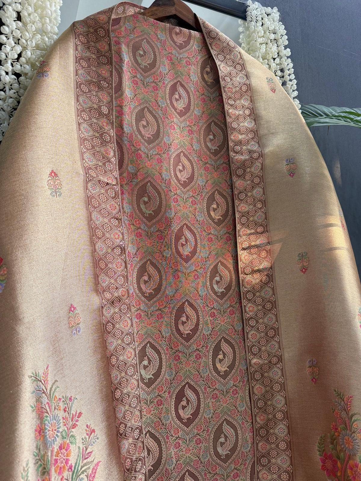 Meenakari Benarsi Peacock suit