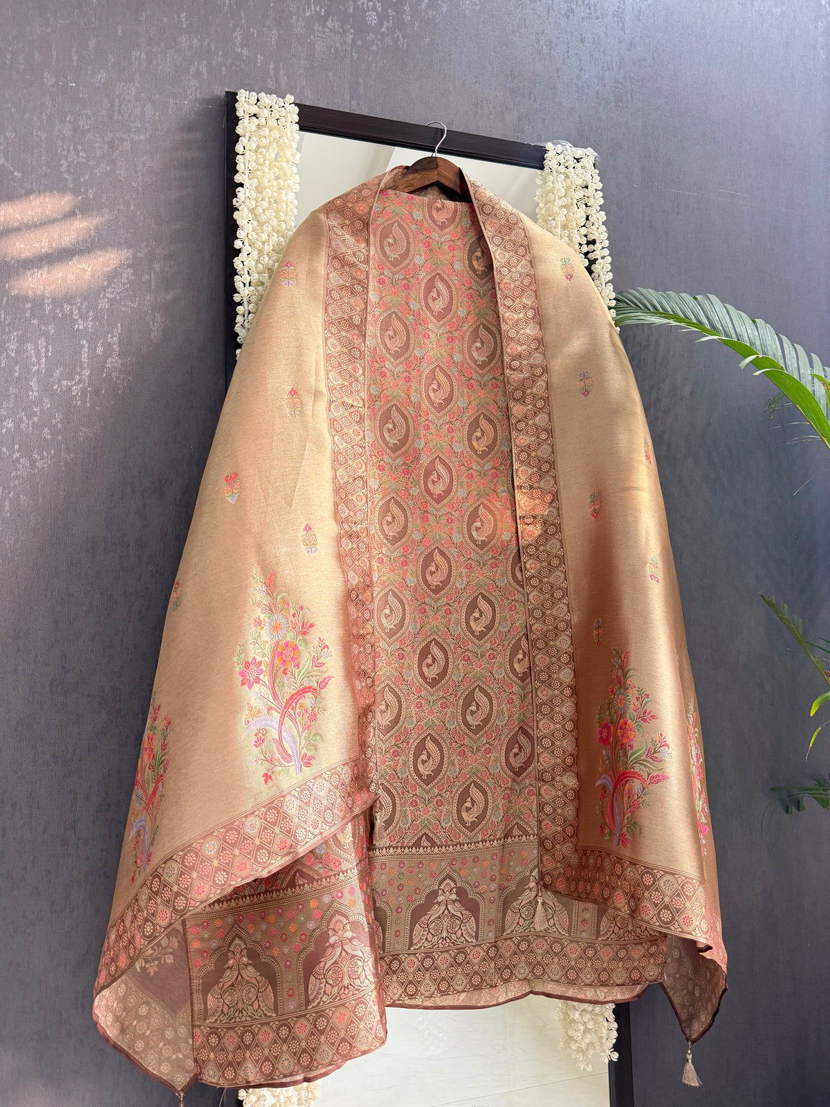 Meenakari Benarsi Peacock suit