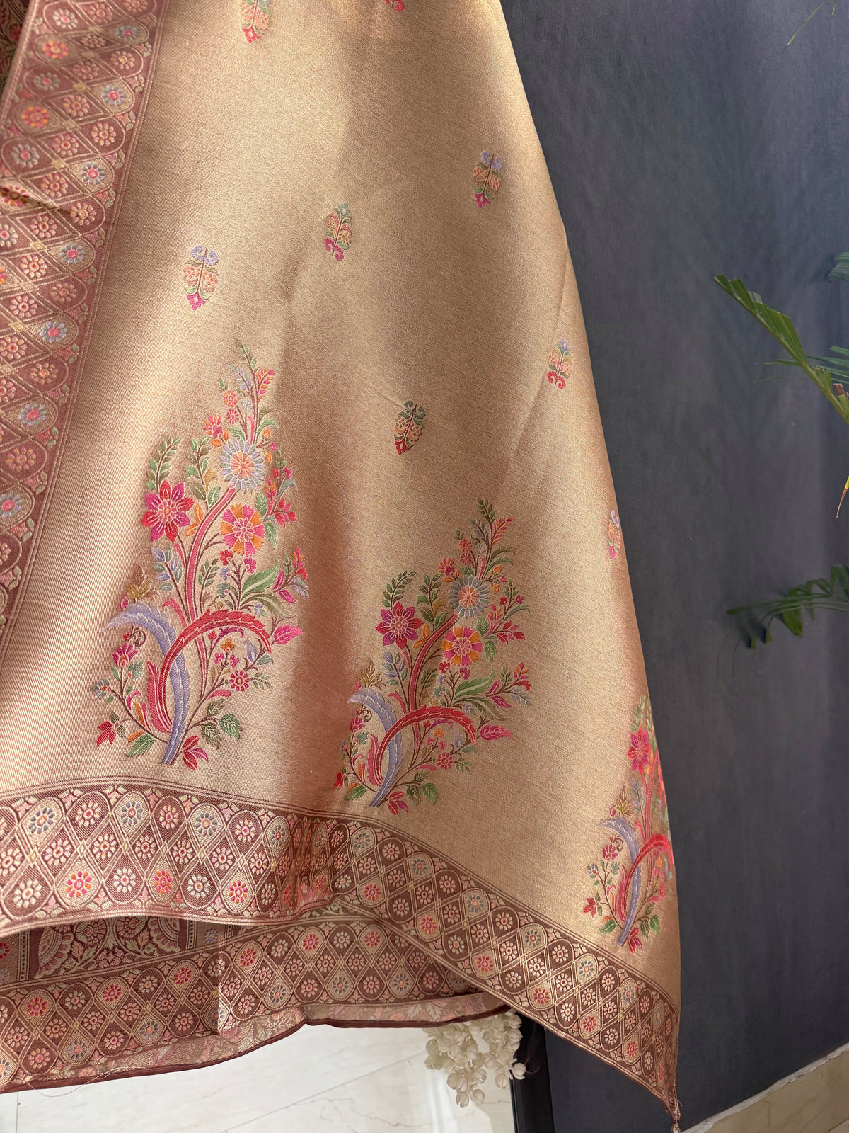 Meenakari Benarsi Peacock suit
