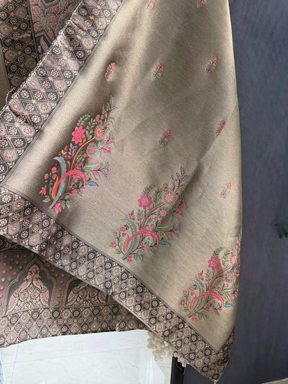 Meenakari Benarsi Peacock suit