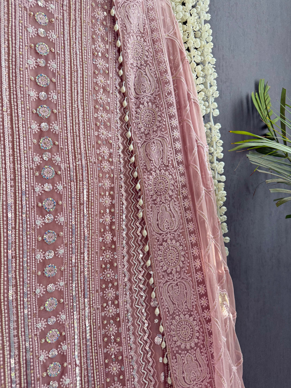 Lucknowi handwork suit