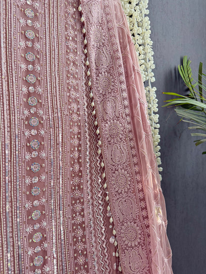 Lucknowi handwork suit