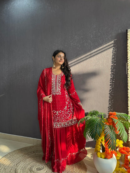 Handwork Lehenga set