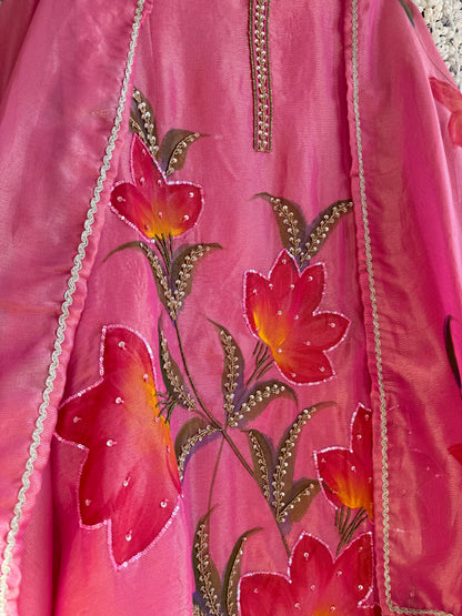 Premium handpainted handwork suit