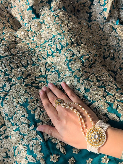 Luxurious Anarkali sharara set