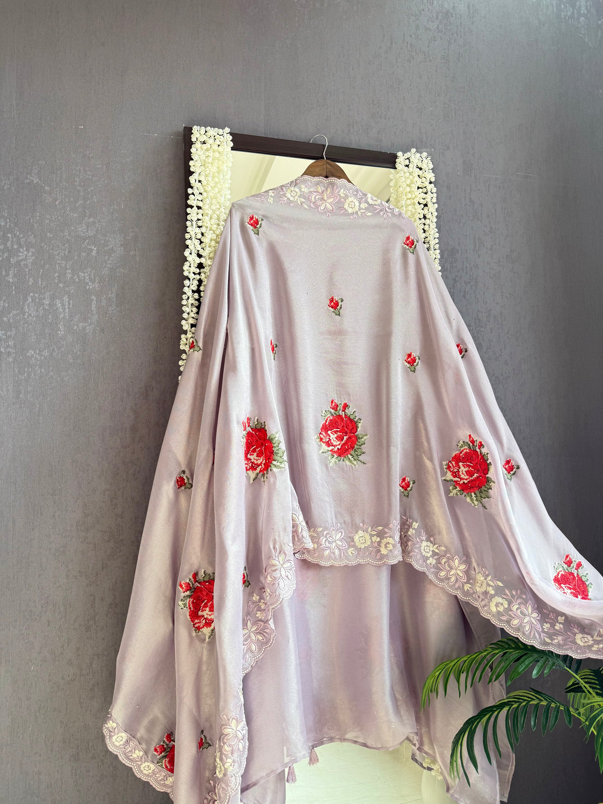 Luxurious Cross stitch suit