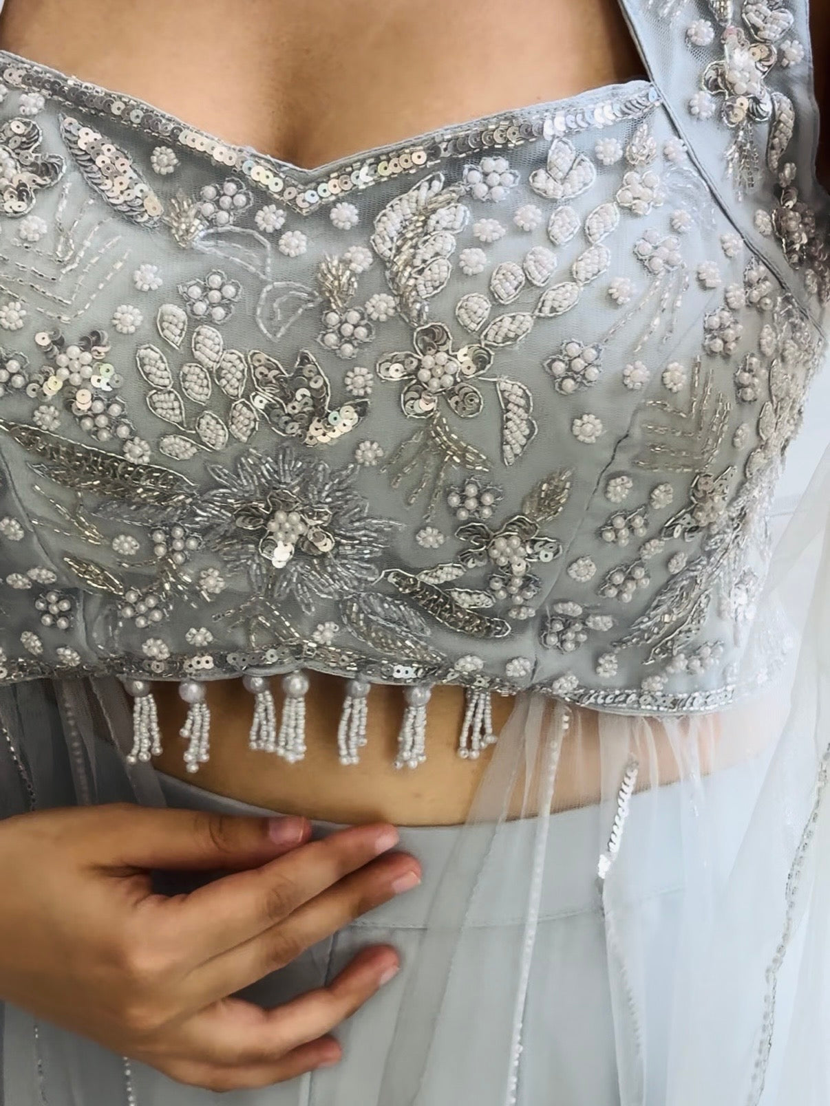 Handwork sharara set