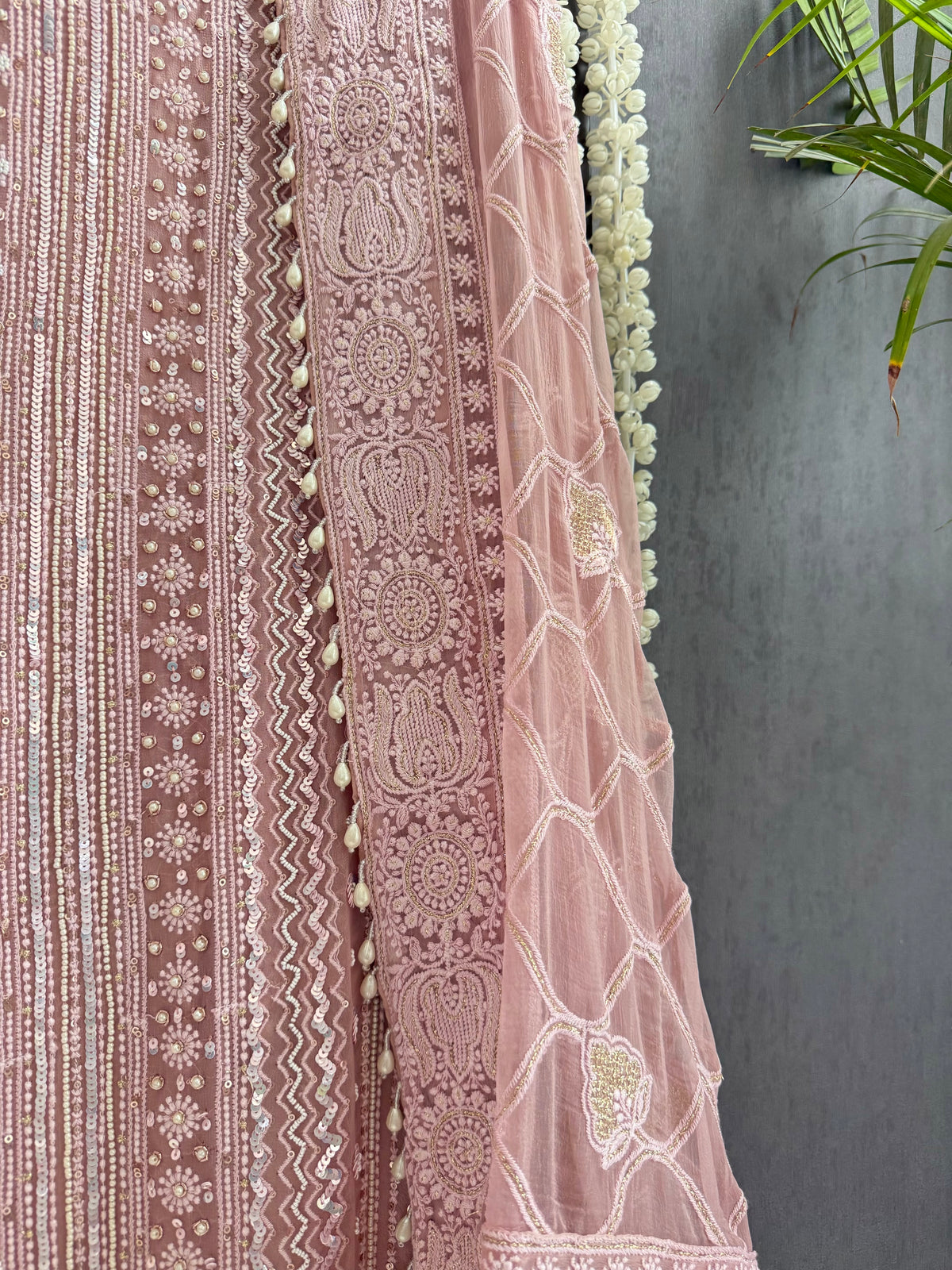 Lucknowi handwork suit