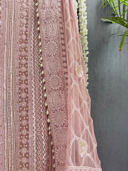 Lucknowi handwork suit