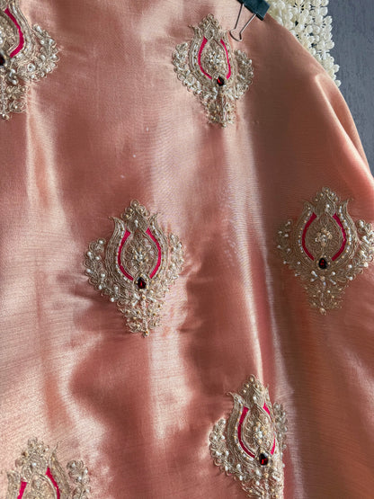 Luxurious bejewelled suit