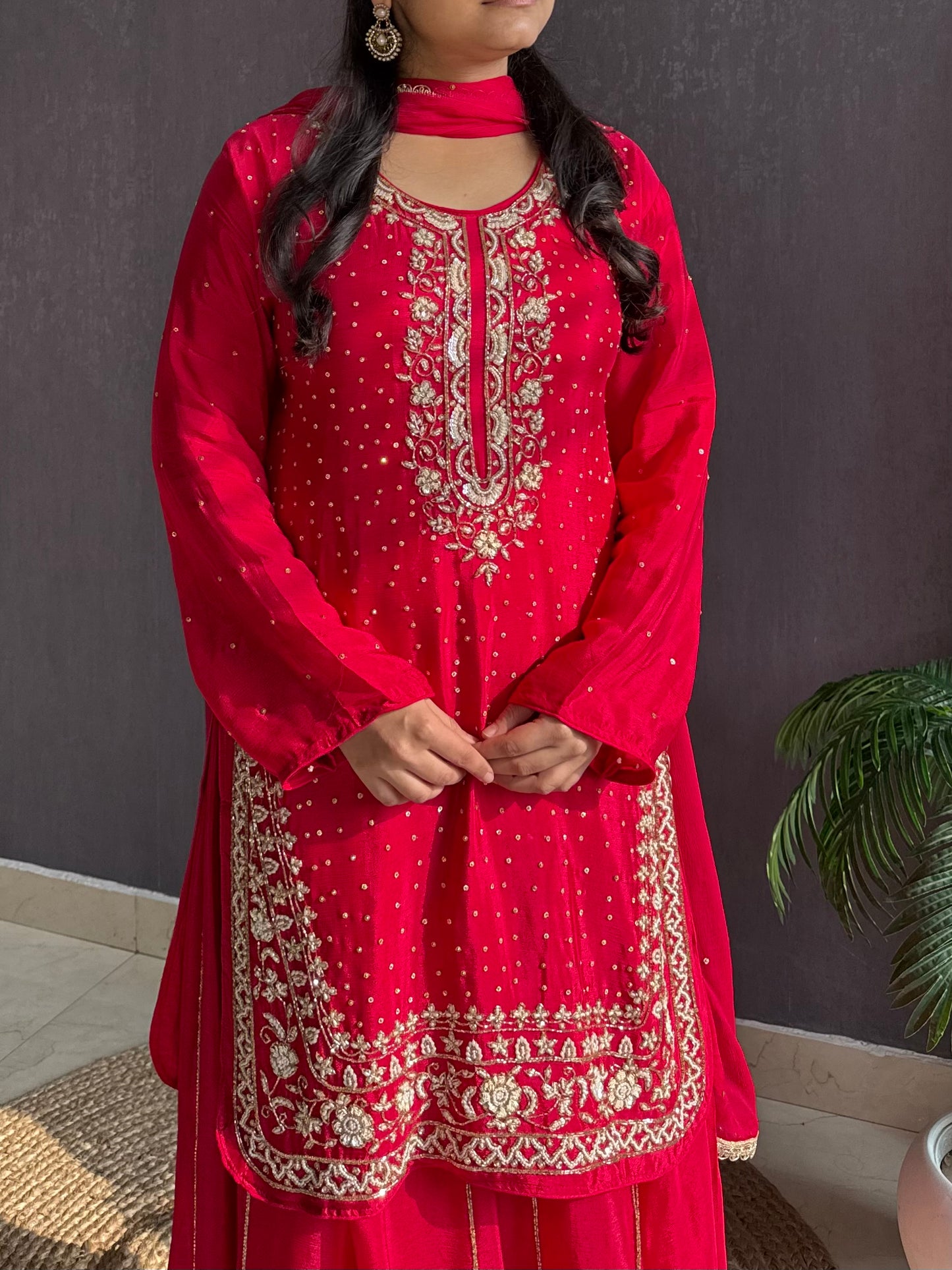 Handwork Lehenga set