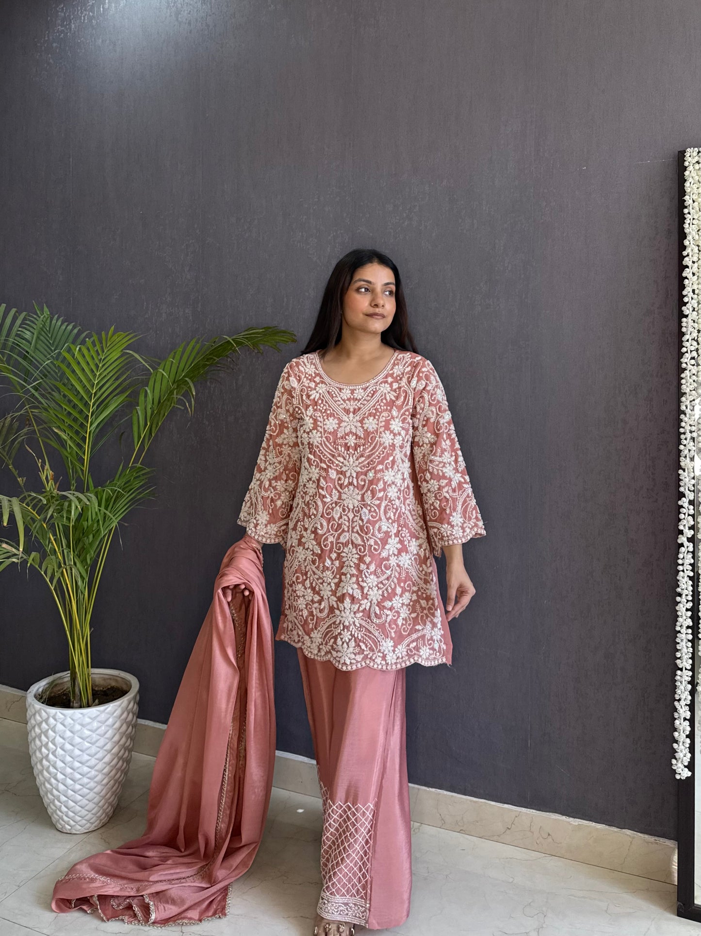 Handwork sharara set
