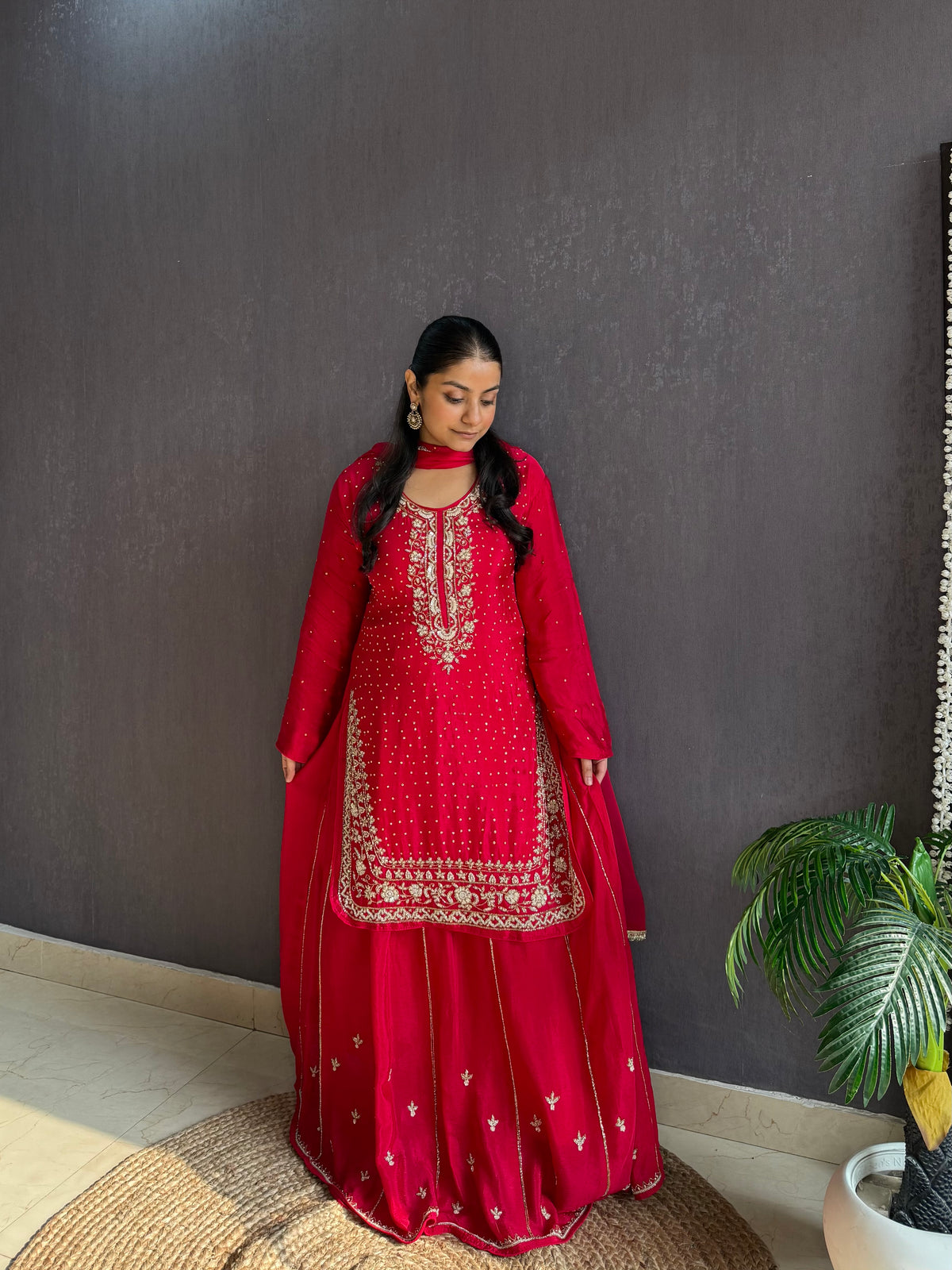 Handwork Lehenga set
