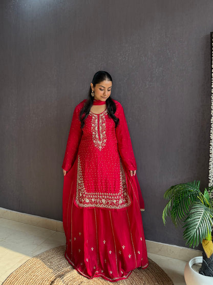 Handwork Lehenga set