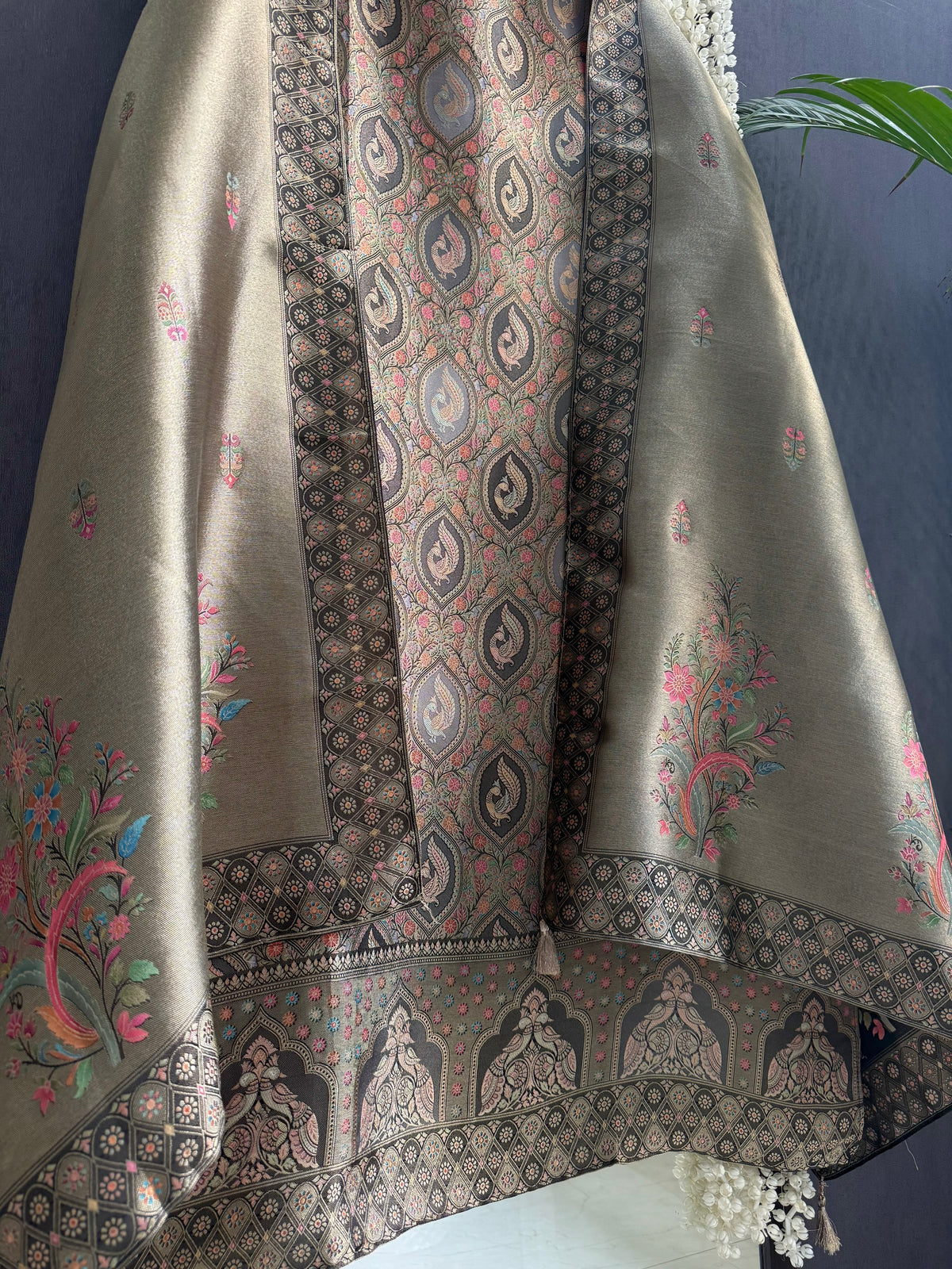Meenakari Benarsi Peacock suit