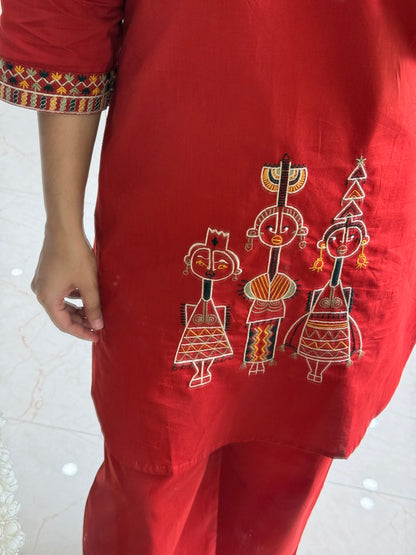 Cotton tribal coord set