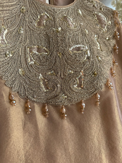 Luxurious tissue silk brocade set