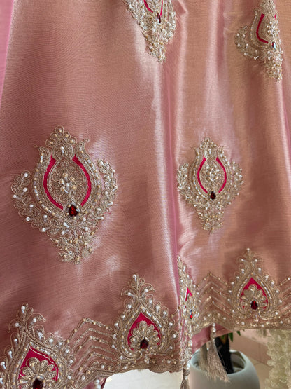 Luxurious bejewelled suit