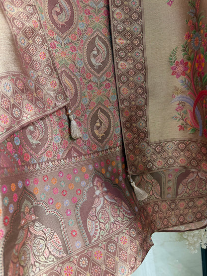 Meenakari Benarsi Peacock suit