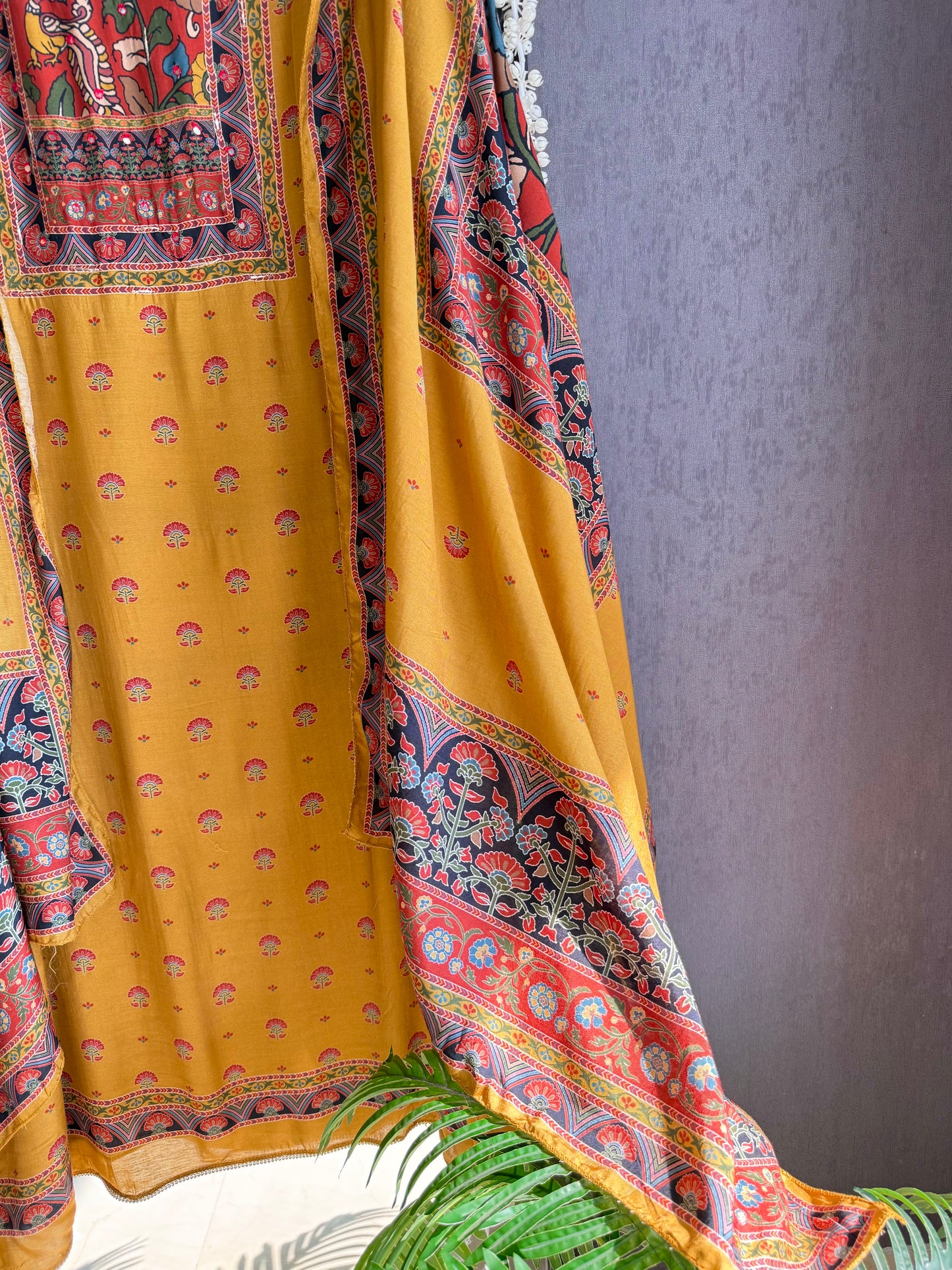 Muslin Kalamkari suits