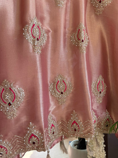 Luxurious bejewelled suit
