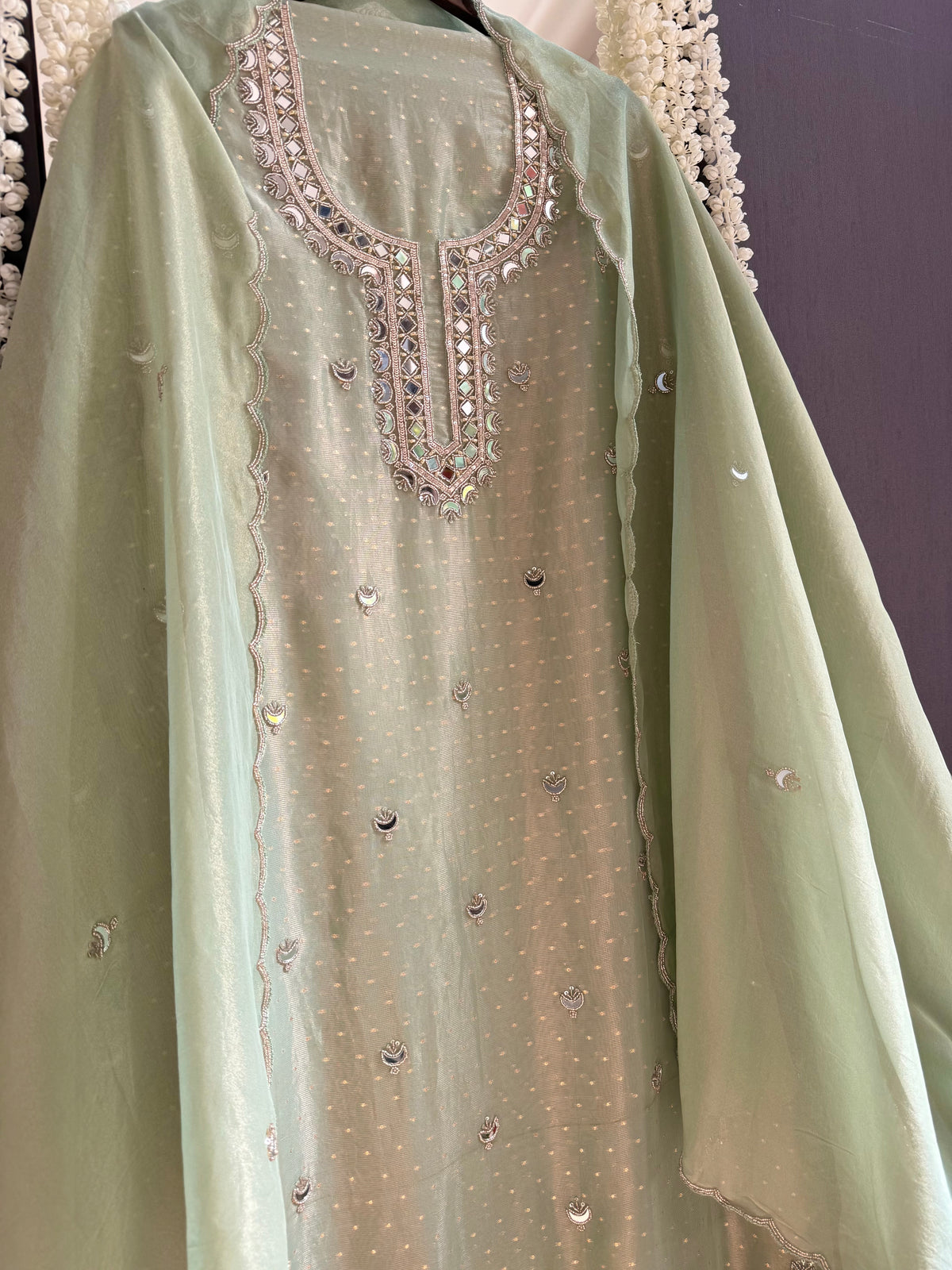 Chaand Mirrorwork suit