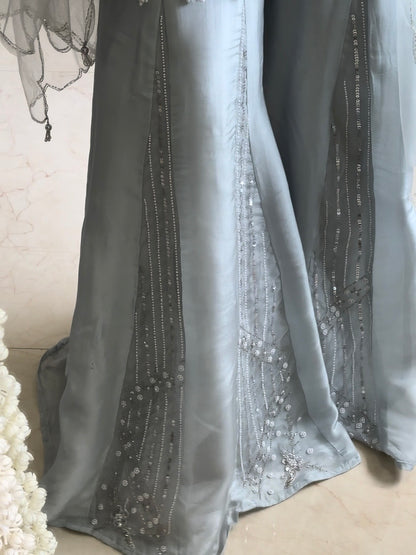 Handwork sharara set