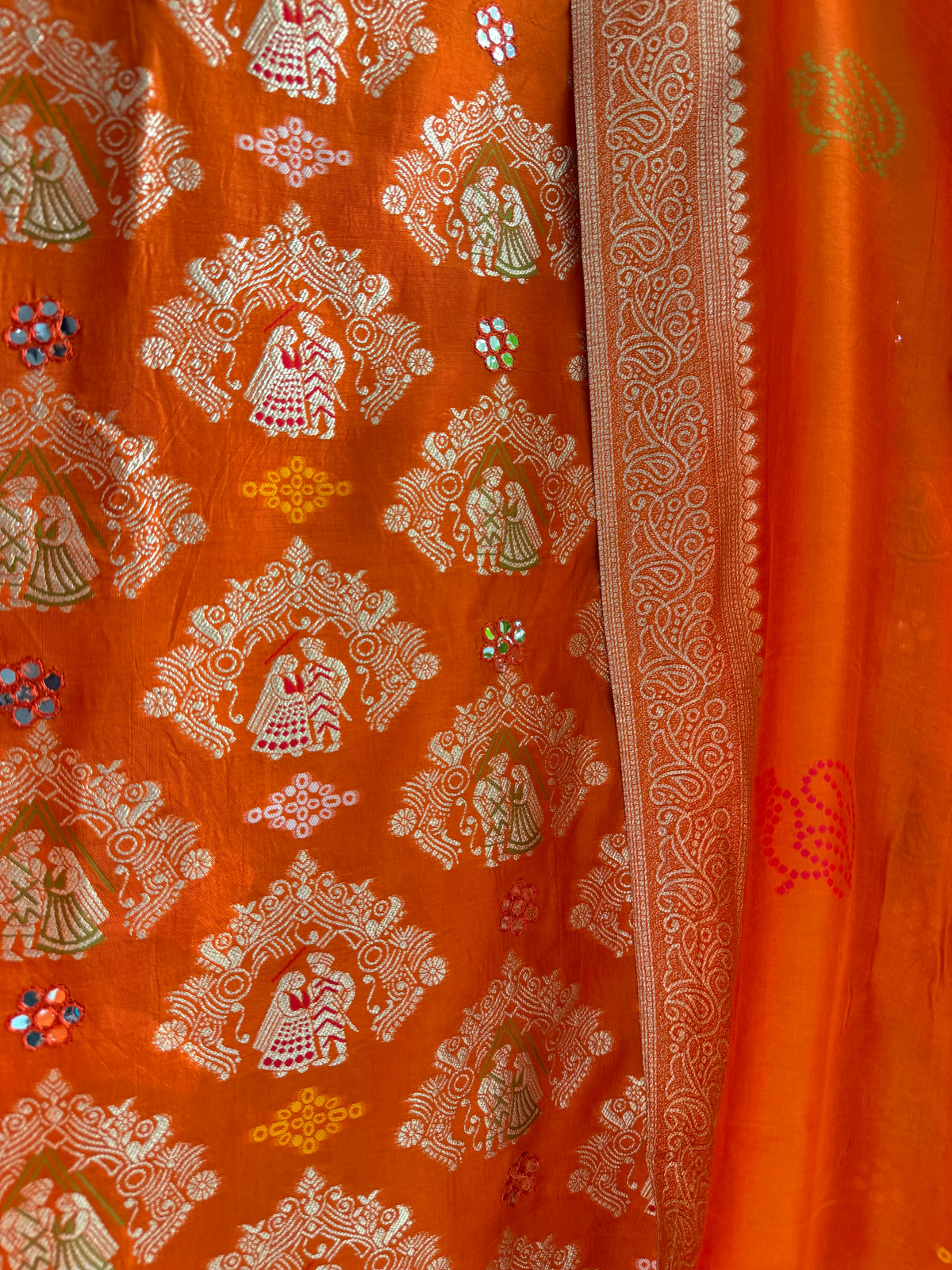 Meenakari Benarsi raja rani suit